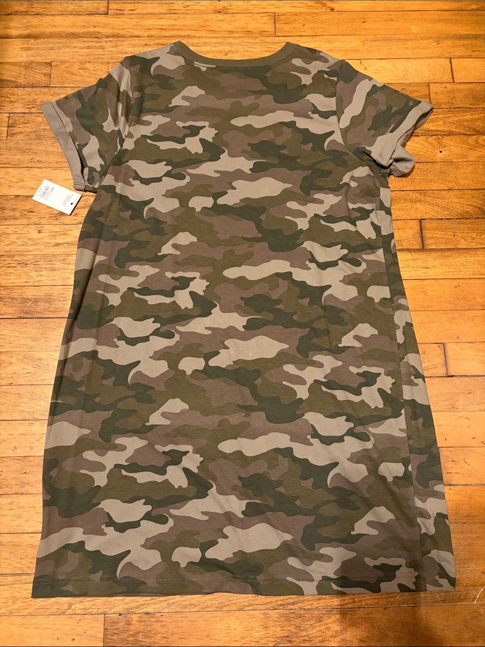 Sonoma Green and Brown Camo Dress - Picture 10 of 10